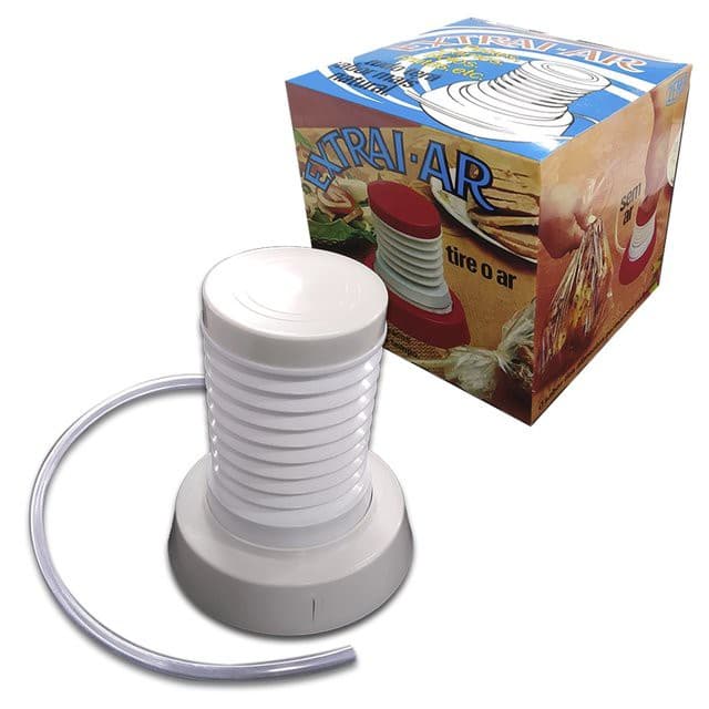 Extrai ar bomba sucção saquinhos alimentos Extrator de Ar para Sacos de Alimentos