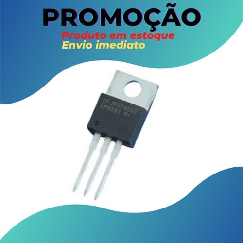 Regulador De Tensão Ajustável Lm338t (kit 10 unidades)