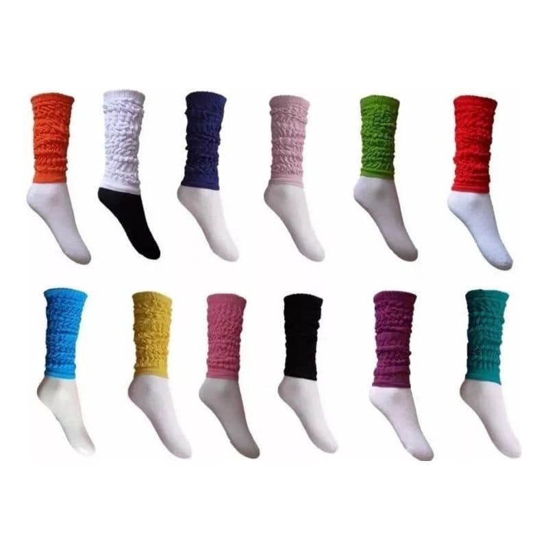 kit 4/6 pares  Polaina fitnes Aeróbica Feminina polainas meias esportivas balé balet moderna elegante