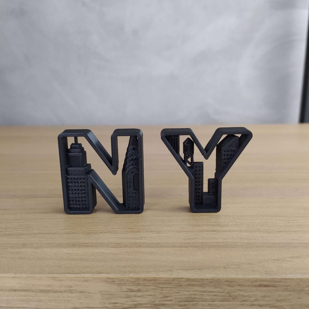 Letras Decorativas Nova York Mini