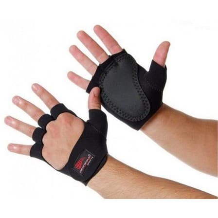 Luvas para Academia Ginástica Musculação para pesso atividades fisica crossfit  luva preta azul