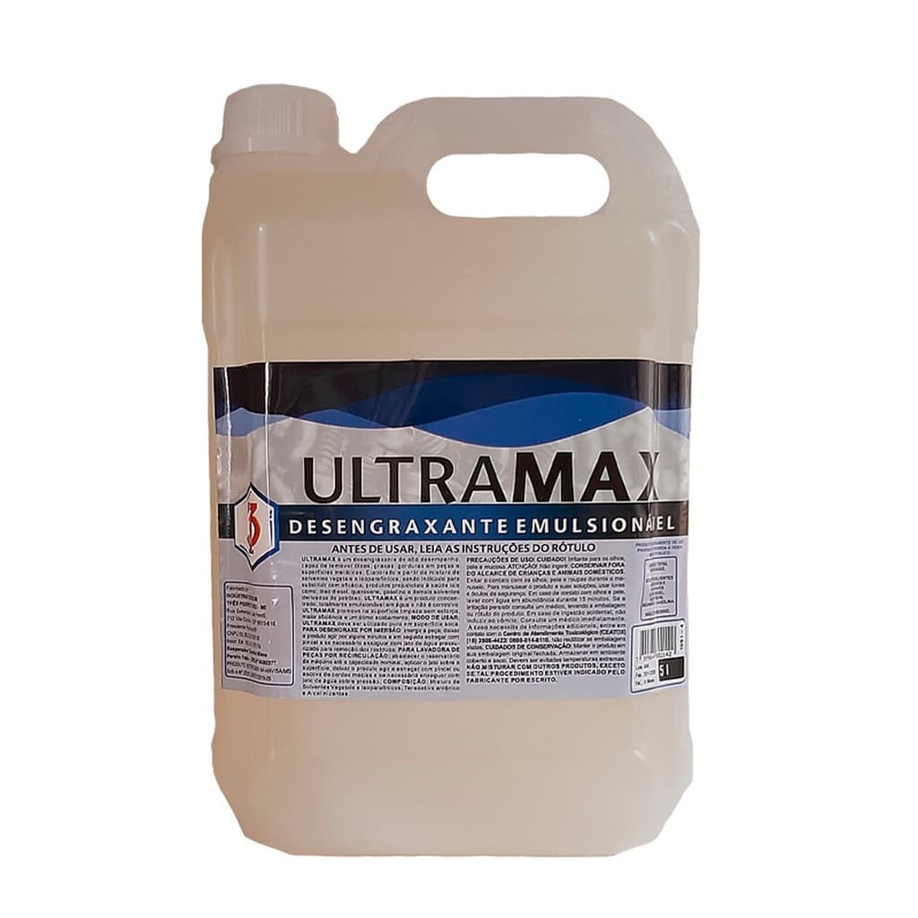 ULTRAMAX 3 Poderes 5LTS - DESENGRAXANTE EMULSIONÁVEL