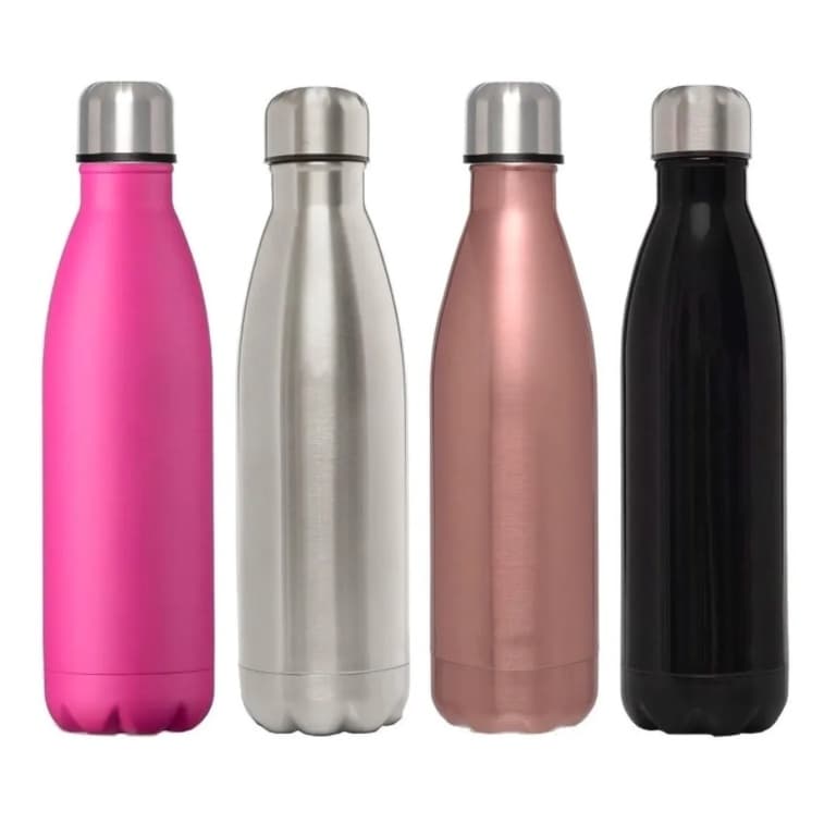 Garrafa Térmica Coke Bottle Camp Academia Inox 500ml A Vacuo