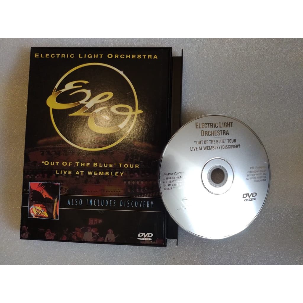 01 Dvd Original Mídia Física Eletric Ligth Orchestra