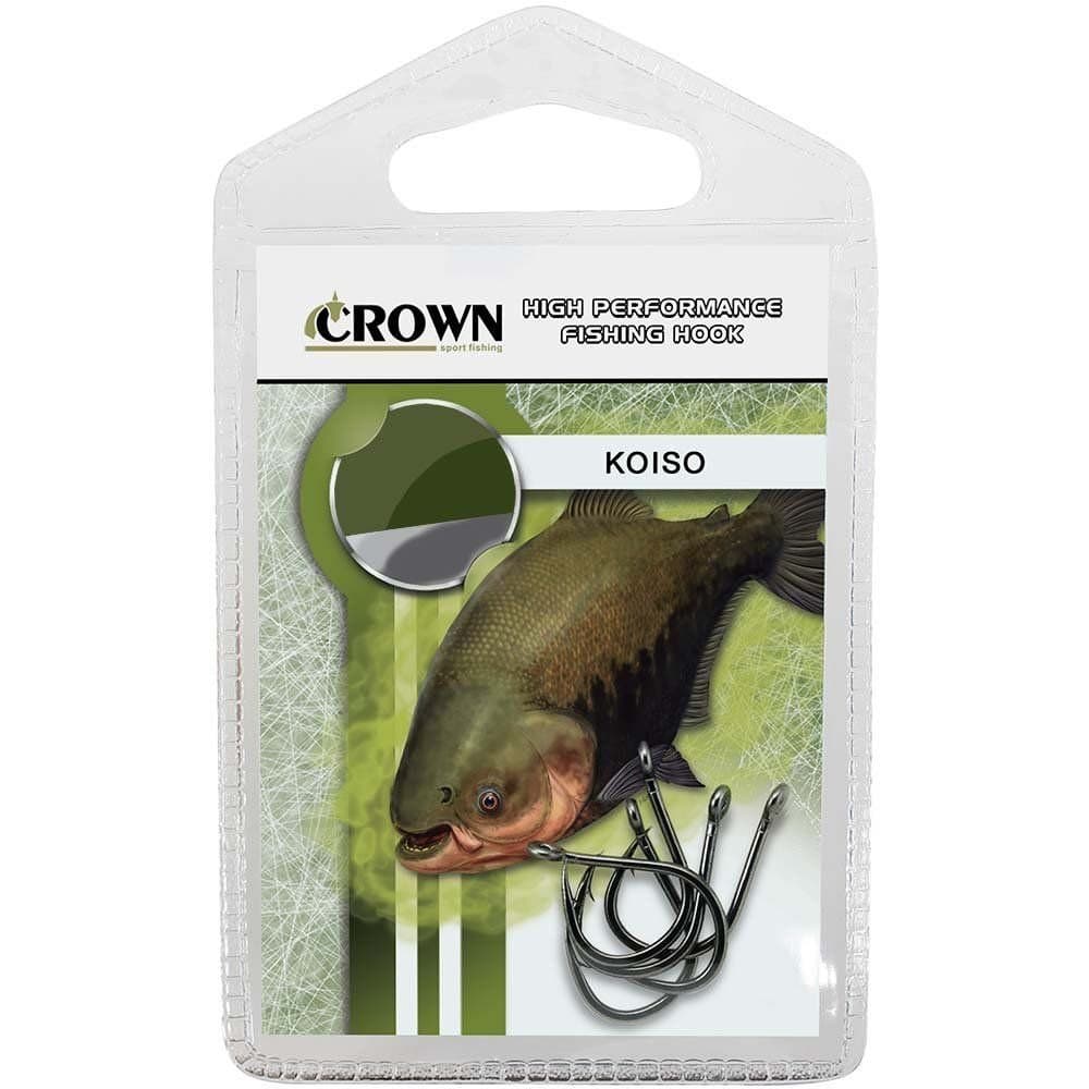 Anzol Crown Koiso Black Número 14 Forjado Cartela com 10 Unidades
