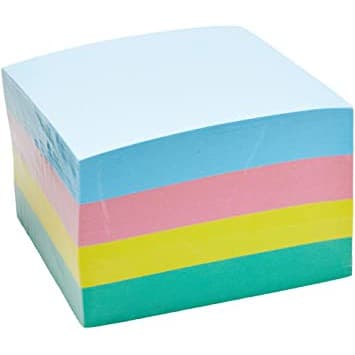 TILEMBRETE 600 FOLHAS 92MMX82MM TOM PASTEL 4 CORES LINDO LEMBRETE ENVIO 24 HORAS