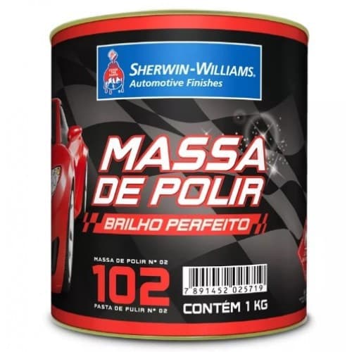 Massa De Polir Nº2 Automotiva 1kg Sherwin Williams