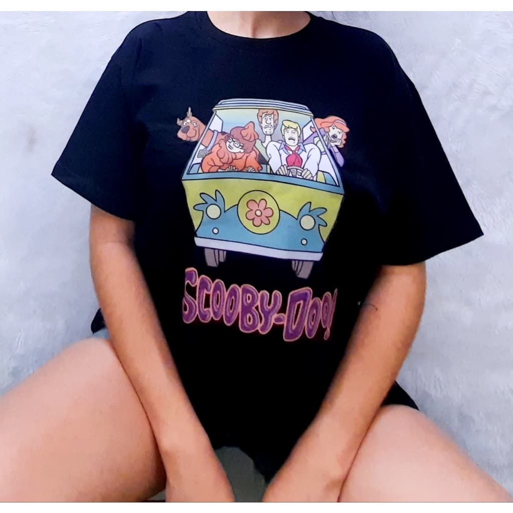 Camiseta T-shirt Scooby Doo  (Fem e Masc) + Chaveiro