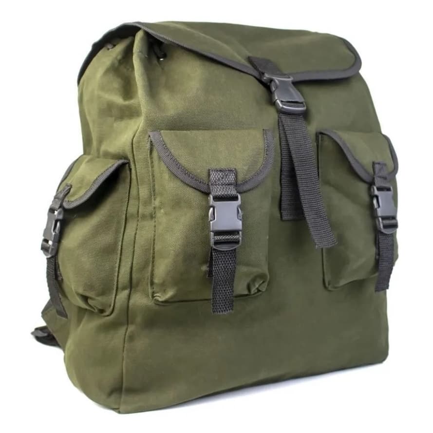 Mochila De Lona Super Reforçada Para Pesca E Camping Ref.402 L