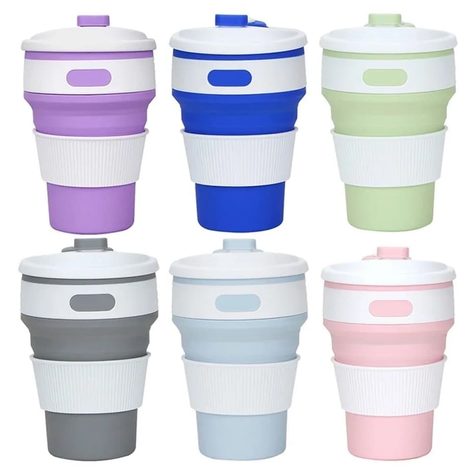 Copo Retrátil Silicone