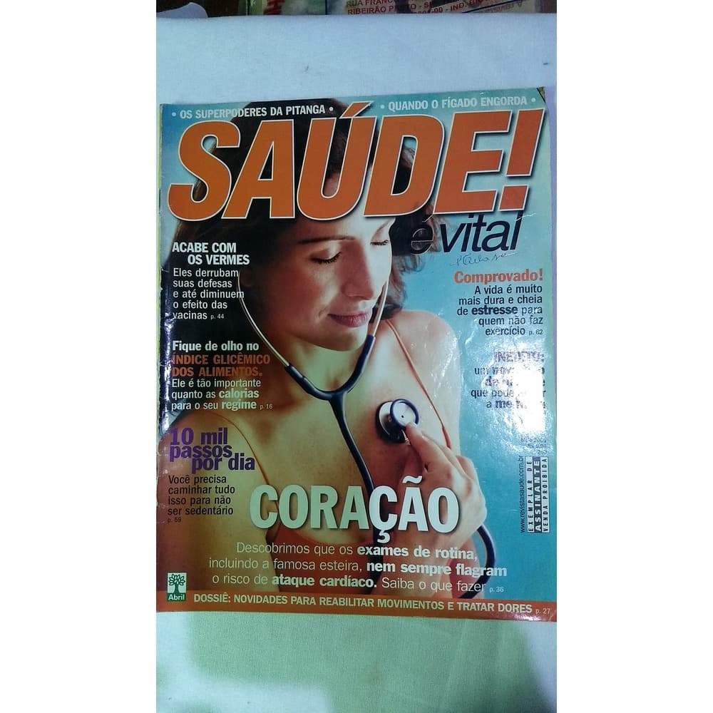 Revista Saúde é Vital Número 256 Janeiro 2005
