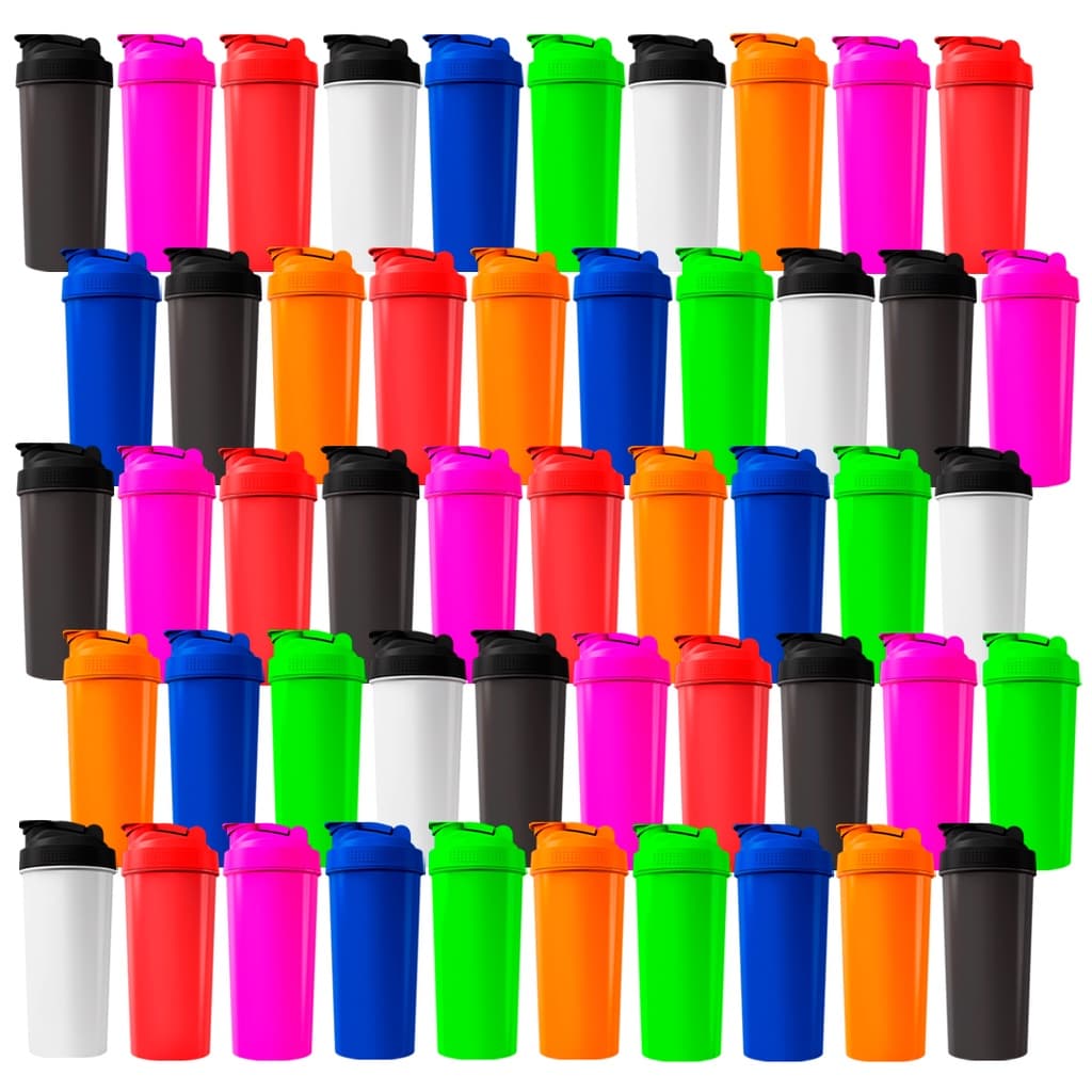 Kit 50x Coqueteleiras Shaker Academia - Preço de Atacado Revenda