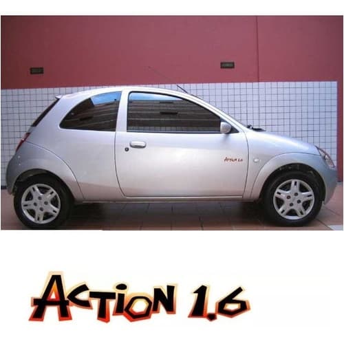 Adesivo Emblema Action 1.6 Ka Fiesta Ford