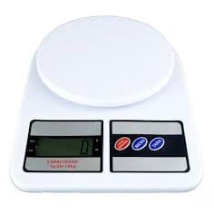 Balança Digital de Cozinha Até 10kg / Balança para Cozinha