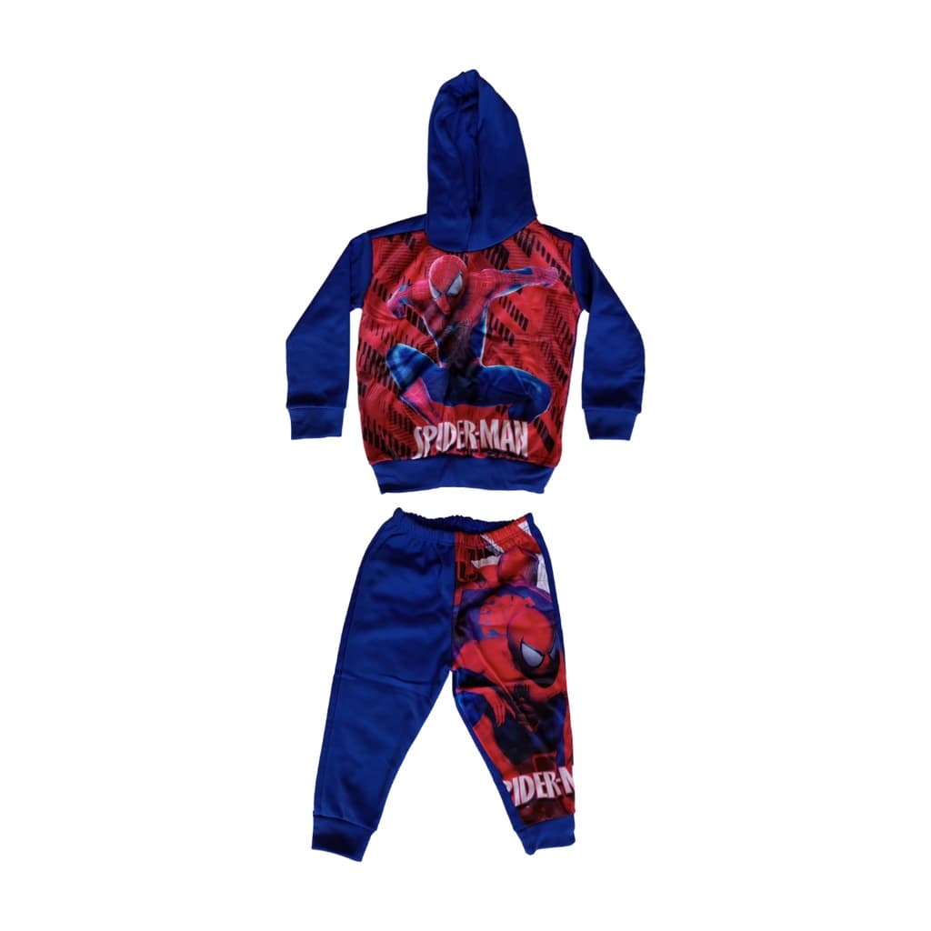 Conjunto De Moletom Filme Homem Aranha Flanelado Quentinho Moletom infantil menino