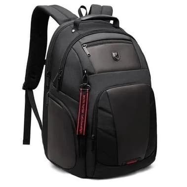 Mochila Executiva Feminina Masculina Preta B00341