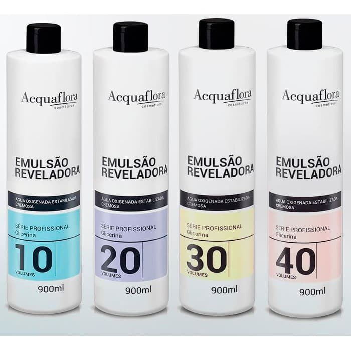 Emulsão Reveladora Acquaflora 900ml (Água Oxigenada)