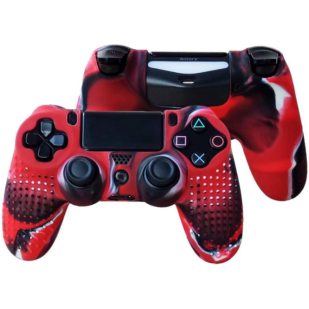 Capa De Silicone Flexível Antiderrapante Para Playstation4 / Ps4 / Ps4 / Controlador Fino