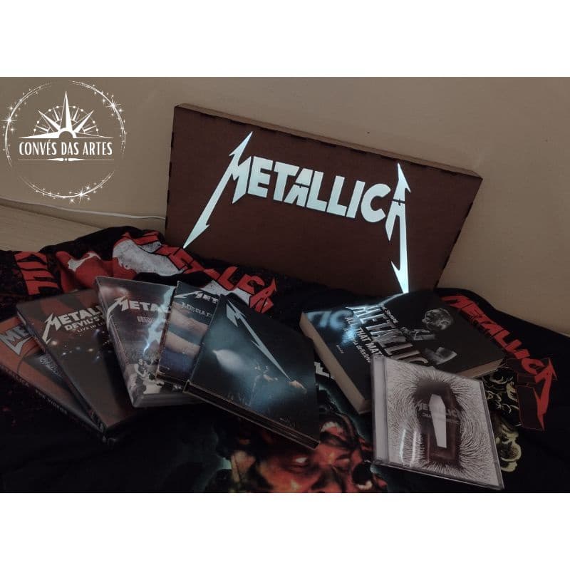Luminária Metallica/Rock/Abajur/Decoração/Iluminação