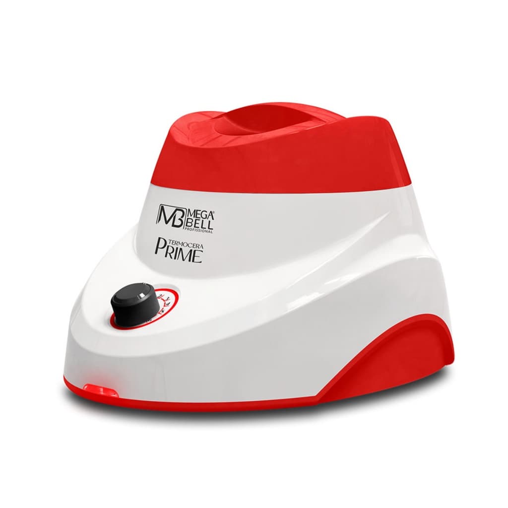Termocera Prime Aquecedor de Cera 500g Com Refil - Mega Bell - Branca e Vermelha (230 MB)