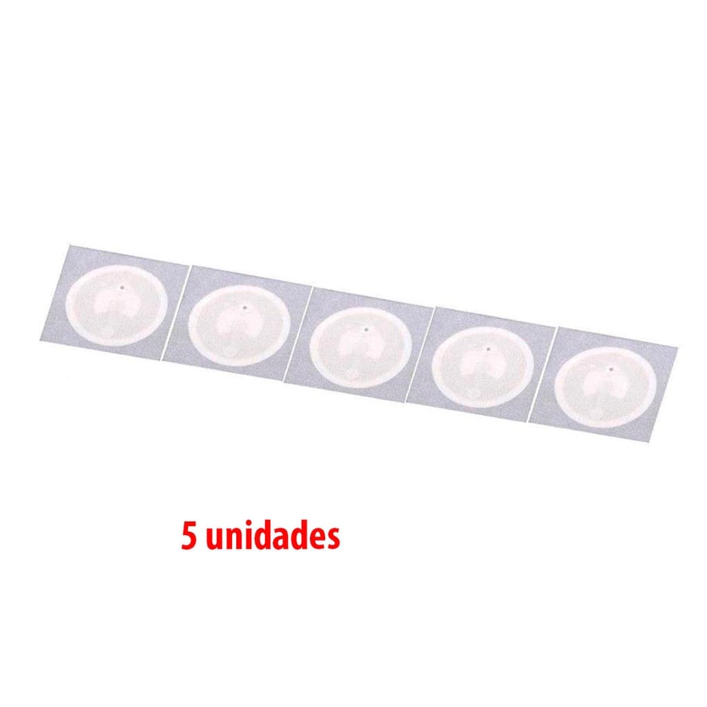 5 X Tag Adesivo Rfid 13.56mhz Iso14443a Ntag213
