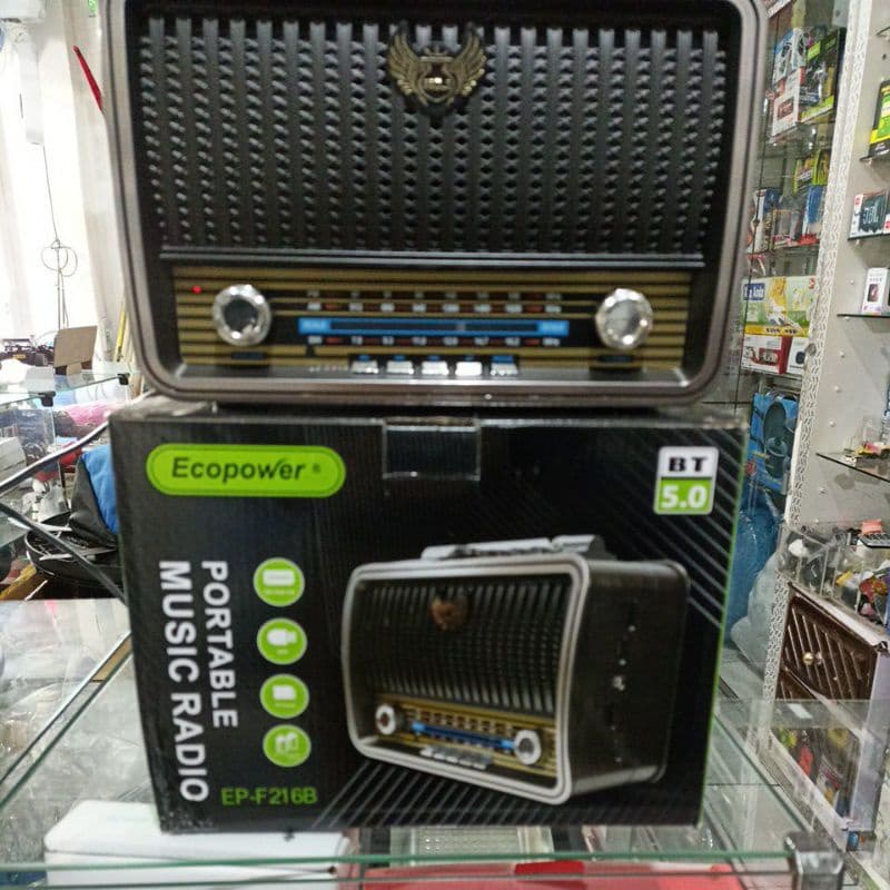 rádio portátil  ecopower