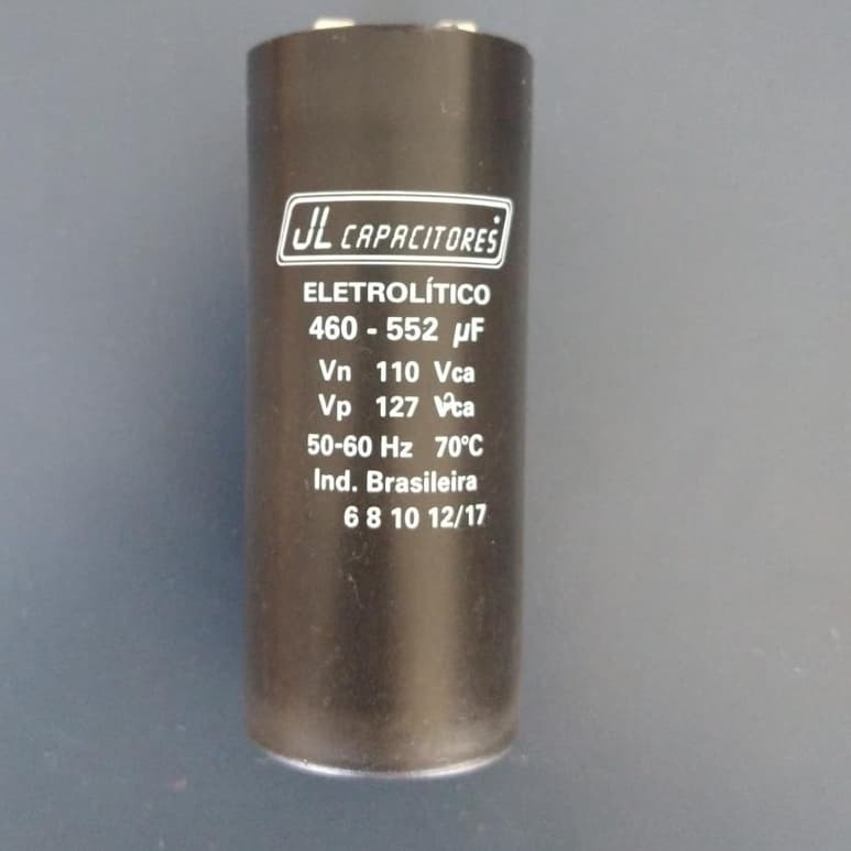 Capacitor Eletrolítico 460-552uf 110v