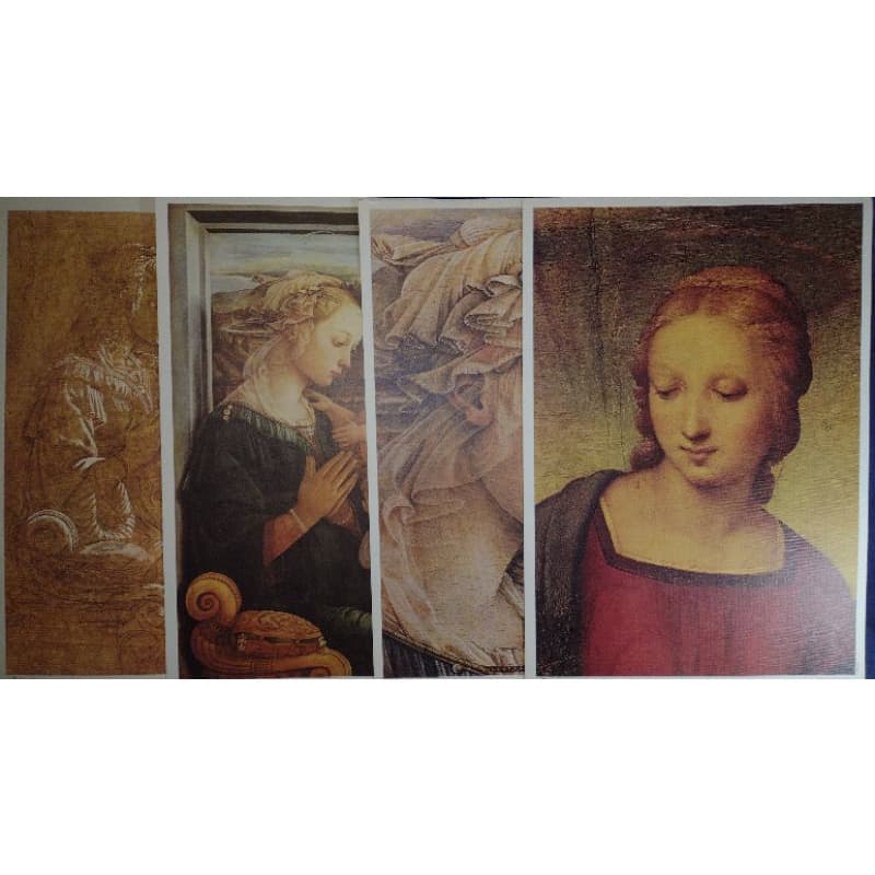 4 Gravuras Gigantes De Quadros Famosos Luxo