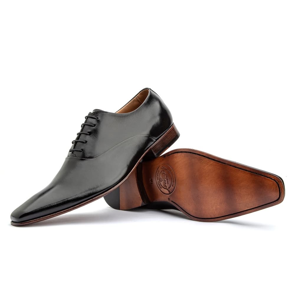 Sapato Social Estilo Italiano Masculino Couro Animal Bovino Bigioni
