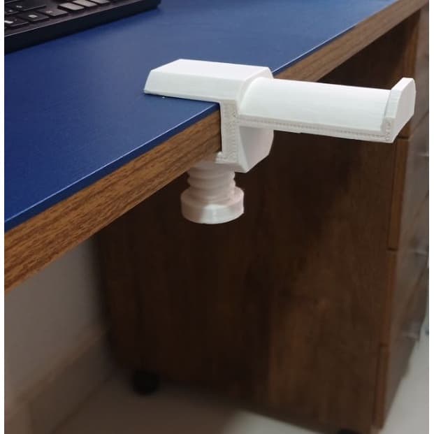 Suporte de mesa com rosca ajustável para Headset gamer