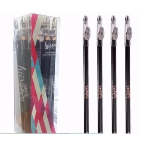 Lapis Preto Para Olhos C/ Apontador L887-b Luisance preto