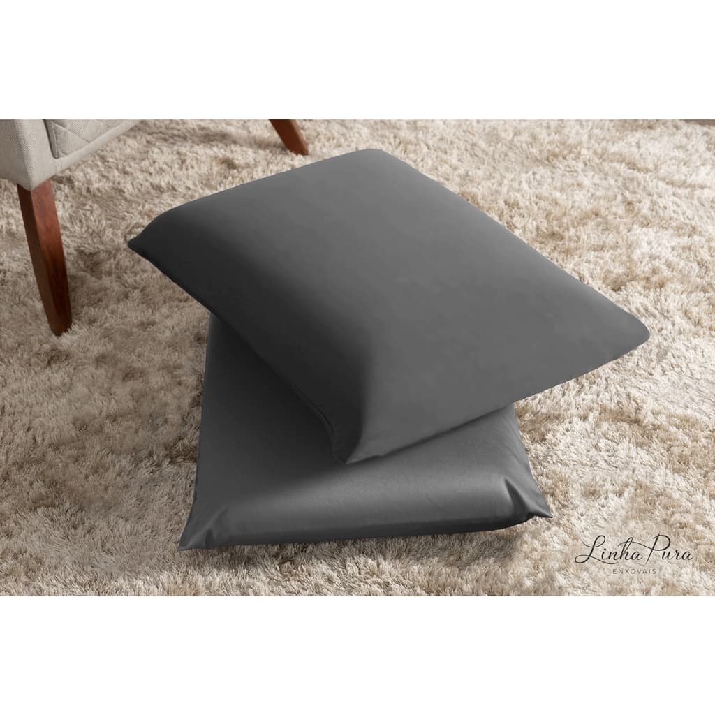 2 Fronhas (1 Par) 50cm x 70cm Microfibra