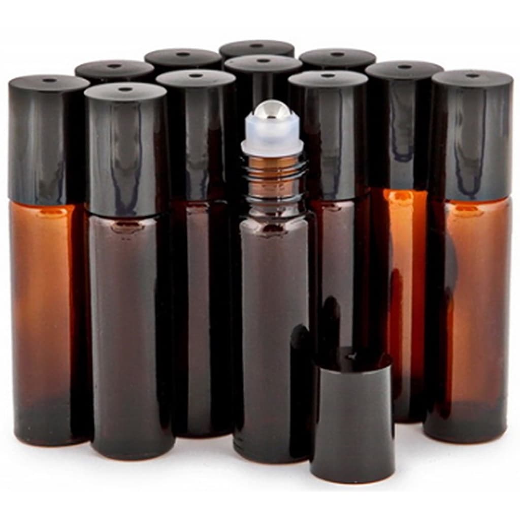 Kit 50 frascos Roll on Ambar 10ml