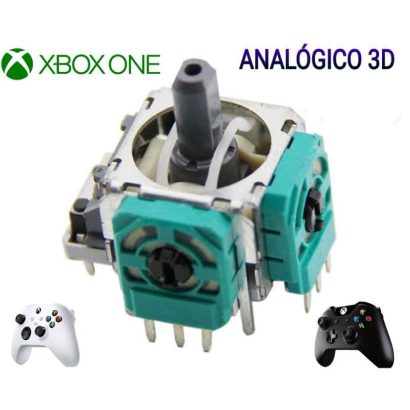 Analógico 3d Xbox One One S Séries S E X