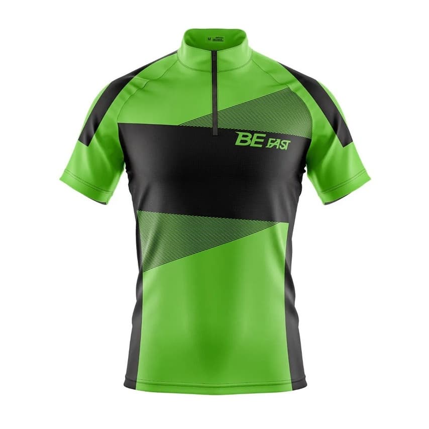 Camiseta De Ciclismo Be Fast Verde Classic Smart