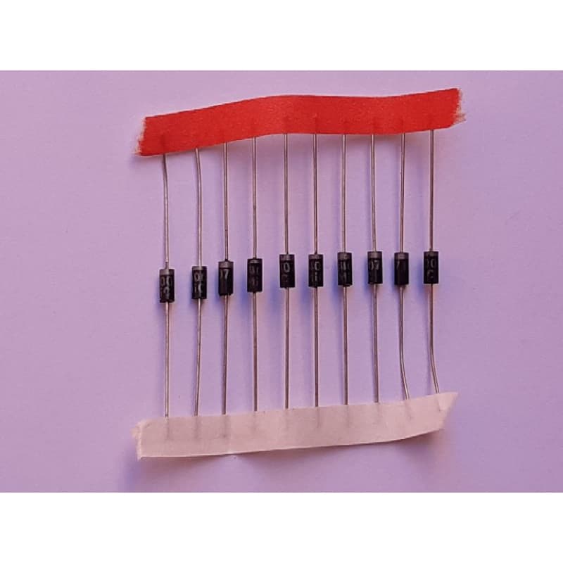 KIT 10 DIODOS 1N4007-1000V
