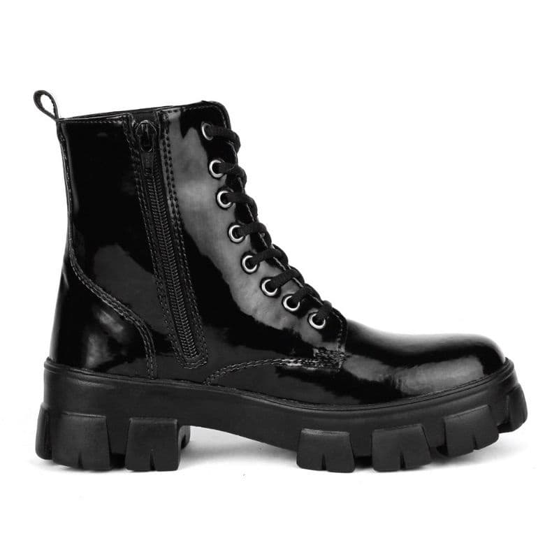 Bota Feminina Coturno sola Tratorada original 1108