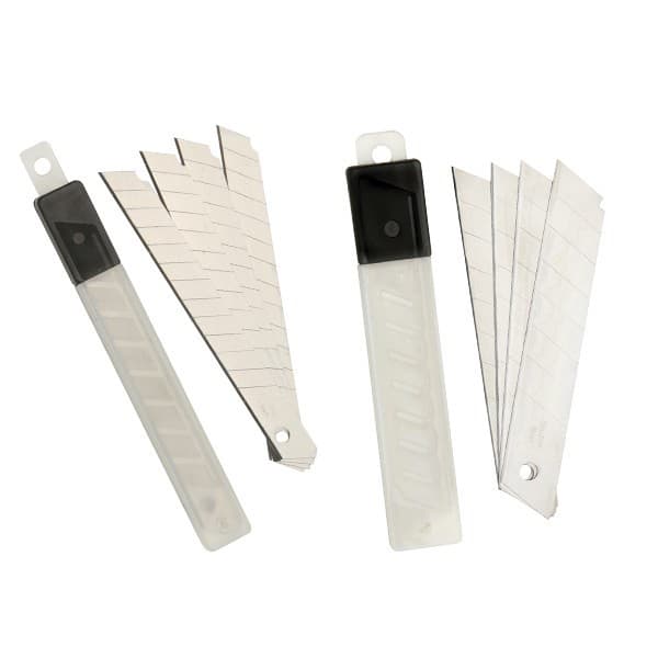 Laminas para Estilete 9mm - 18mm pct 10un