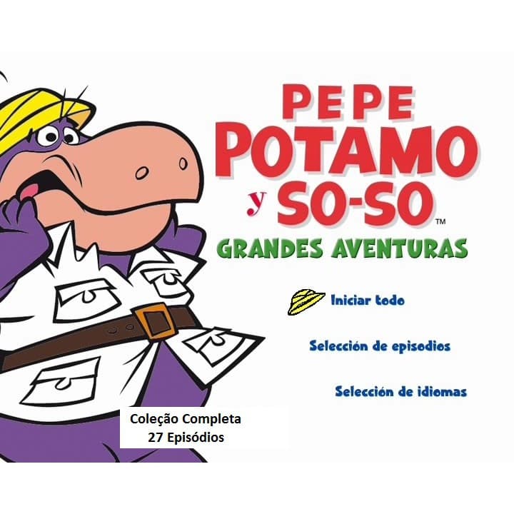 Desenho Peter Potamus - Completo e digital