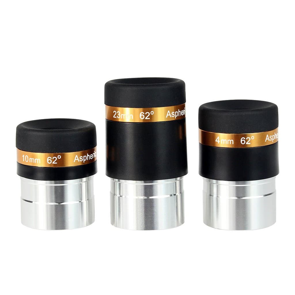 Oculares Svbony 1.25 " Olho Astronômico 62 ° Acessórios Para Telescópio Asférico HD Comprimento Focal 4mm/10mm/23mm