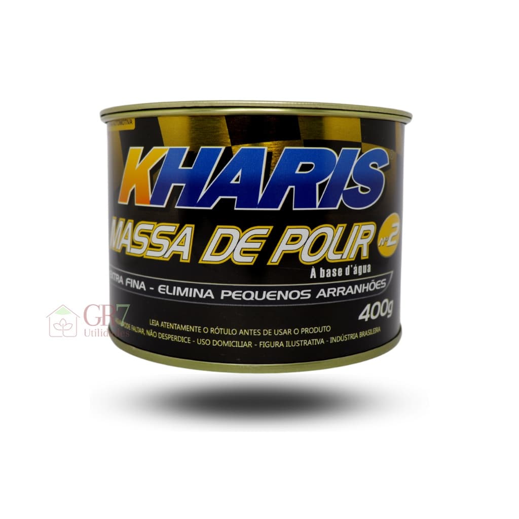 Massa de Polir Extra Fina N° 2 Kharis 400g