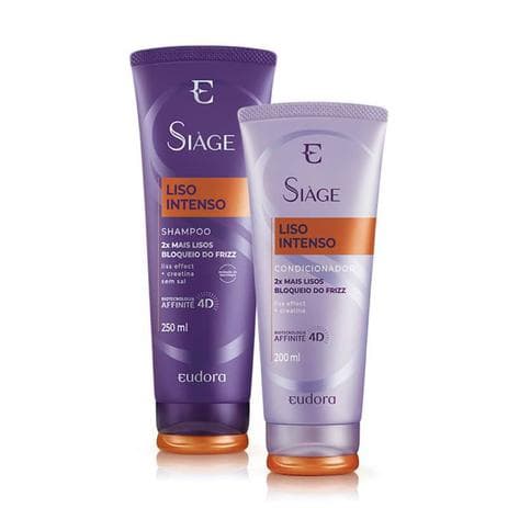 Kit Shampoo e Condicionador Siàge Liso Intenso Eudora