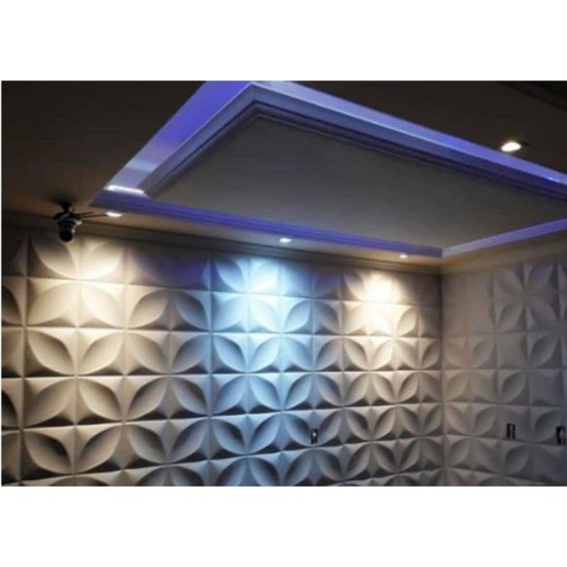Placas 3D Revestimento Adesivo  70X70 Moderno Parede Pr谩tico Lindo Imperme谩vel
