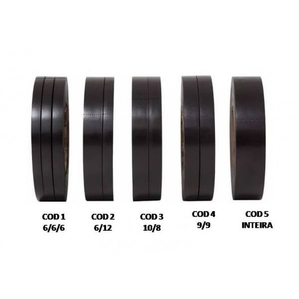5 Fita Isolante Preta Cortada Adesiva Bronzeamento Natural  Artificial