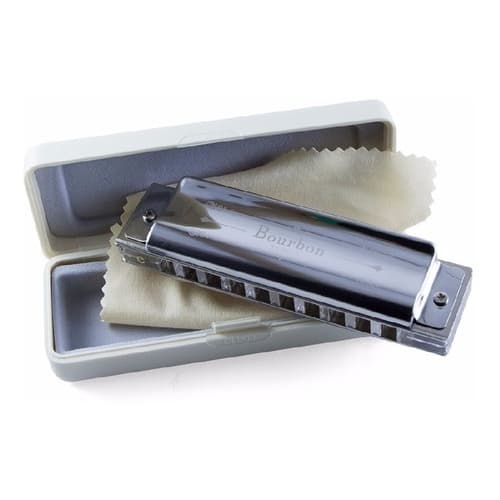 Gaita Boca Harmonica Orleans Bourbon Diatônica C Dó 10 Furos