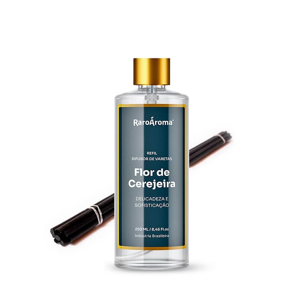 Refil Aromatizador de Ambiente Flor de Cerejeira 250ml | Raro Aroma