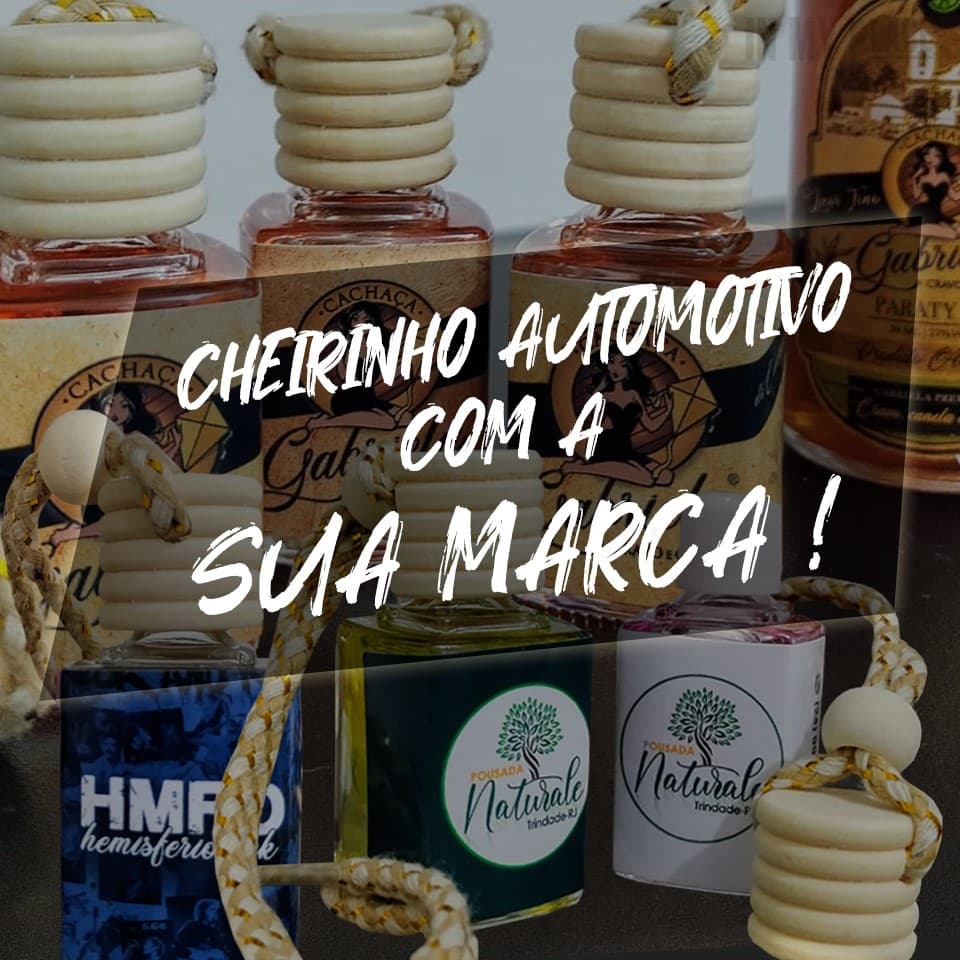Cheirinho para carro personallizado com a SUA MARCA aromatizante automotivo ATACADO