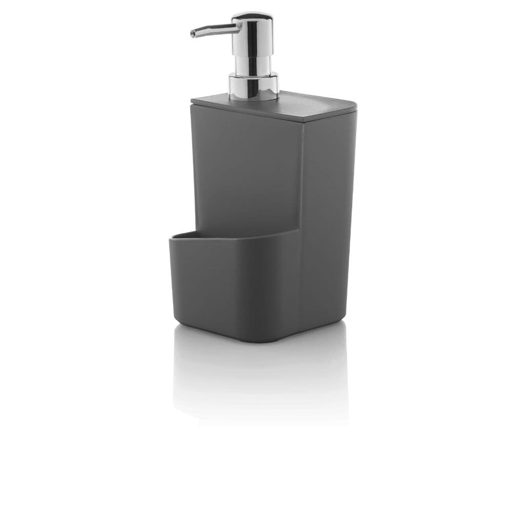 Porta Detergente Dispenser de Pia Cinza 650ml OU