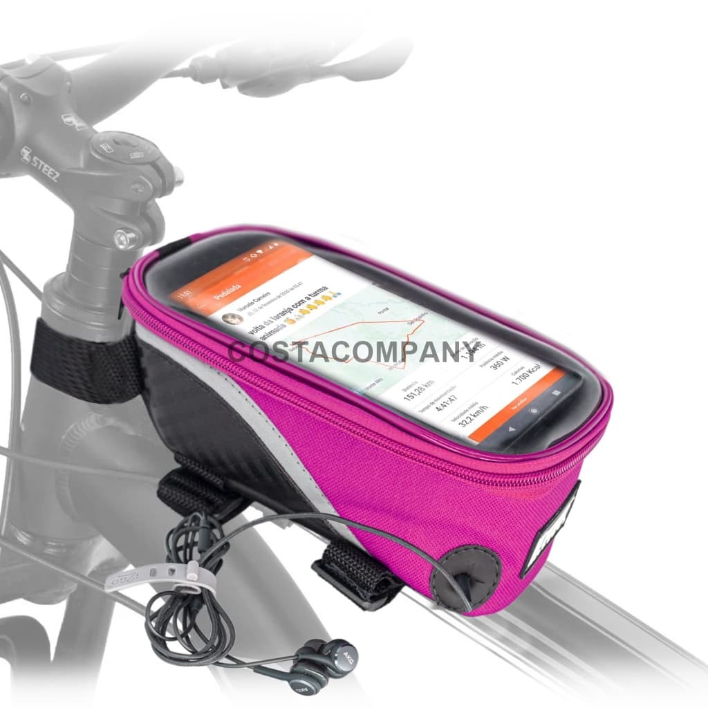 Bolsa Porta Celular para bicicleta  MTB SPEED Bolsa Quadro e Guidão Alforge para Bike  Promoção