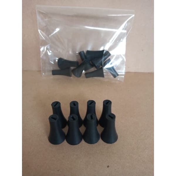 Kit 12 borrachas suporte garra